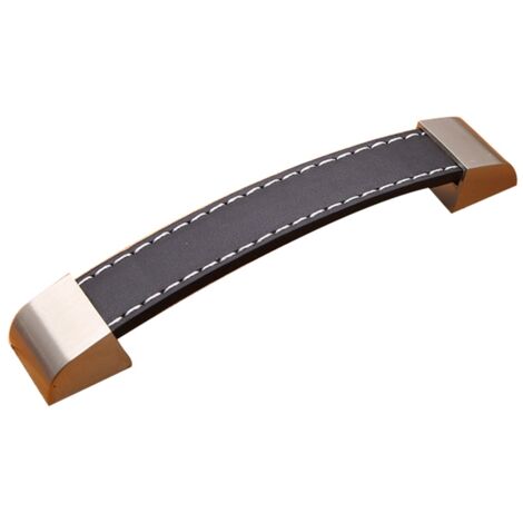 128 mm langer Schubladengriff aus Kunstleder, Möbelknopf für Kleiderschrank und Koffer, Aufbewahrungsaccessoire