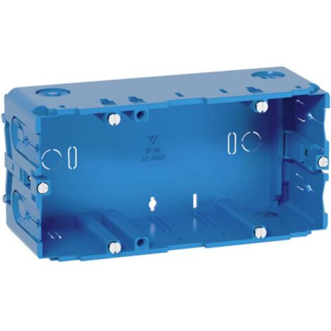 1280 Scatola da incasso GED50/2blau 142 mm Blu 1 pz.