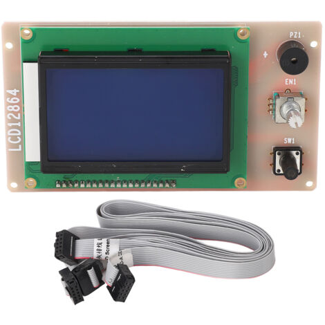 12864 LCD-Steuerungsbildschirm für Anet A6, A8, E12, E16 3D-Drucker - Ersatzmodul