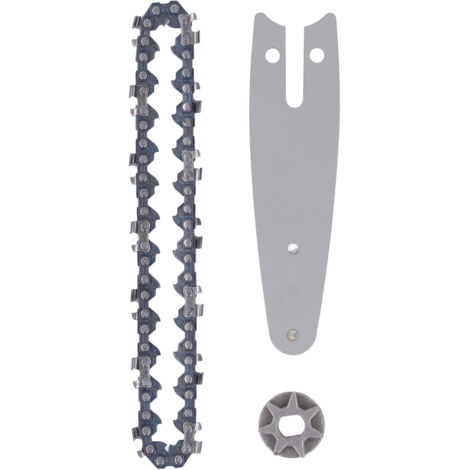 129mm Chainsaw Guide Plate Chain Sprocket Set Steel 4 Inch Mini Handheld Electric Pruning Saw