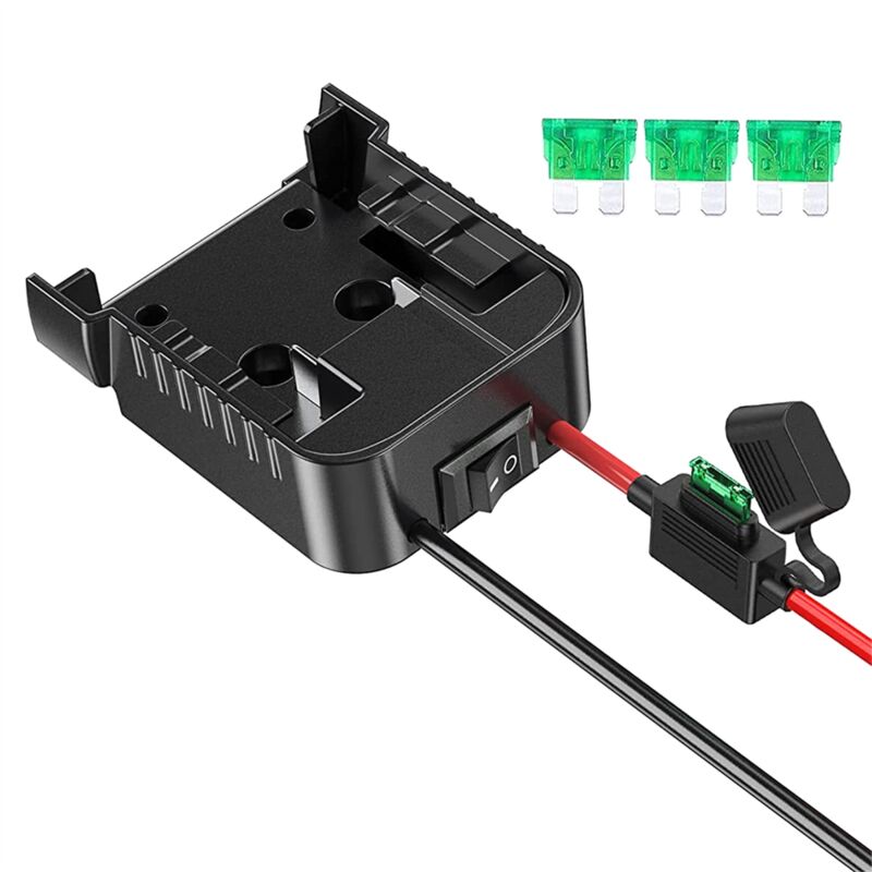 Image of 12AWG-Adapter für 18V Team Lithium-Batterie-Stromanschluss diy mit Schalter