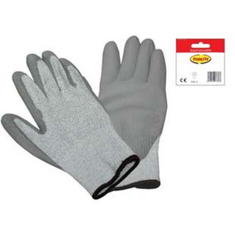 12BL GUANTI ANTITAGLIO IN FILO UHMWPE E NYLON SPALMATO IN POLIURETANO - tg.S misura 7