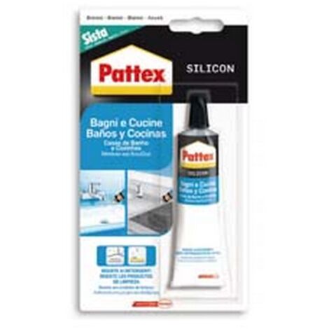 12BL PATTEX SILICONE SISTA SILICON 5 BIANCO - ml.50