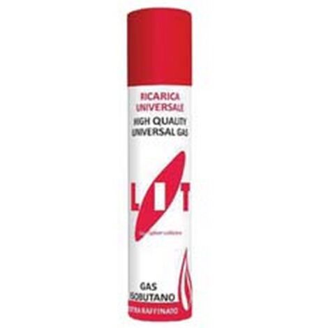 12BL ricarica gas butano in tta metallo  - ml.90