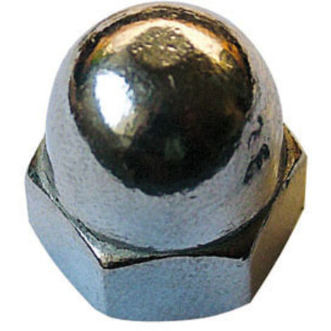 12CF DADO ESAGONALE CIECO ACCIAIO INOX  M3  8PZ.