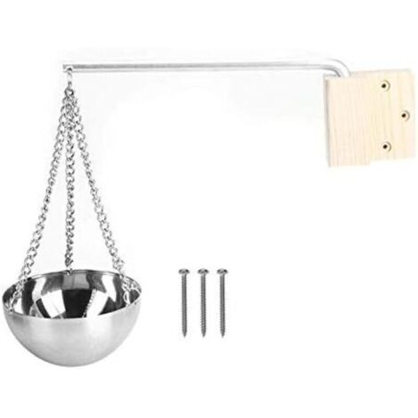 12CM Bol d'herbes de Sauna Durable, Bol de Sauna en Acier Bol d'arôme de Sauna Tasse Bol d'huile Essentielle Accessoires de Salle de Sauna