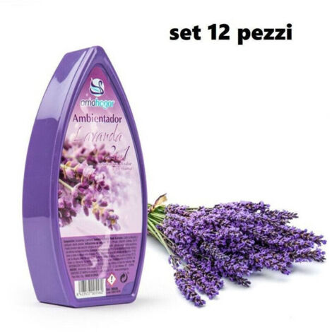 12er-Pack Deodorant-Gels, Lufterfrischer, Geruchsabsorber, Lavendelduft