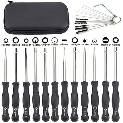 12er-Pack Vergaser-Einstellwerkzeug Vergaser-Einstellsatz für 2-Takt-Kleintrimmer-Unkrautvernichter