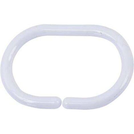 12er-set duschringe pp - weiss - Tendance