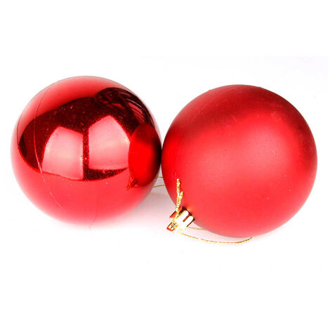12er Weihnachtskugeln Ø6cm-MYW52261-Rot-var