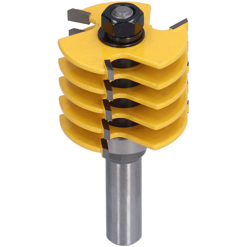 1/2in tige routeur Bit doigt Joint bois alliage lame ciseau Cutter CNC outil de fraisage