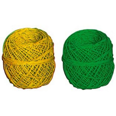 12K. LEGACCIO IN GOMITOLO -  mm.5 colore verde, confezionati in rete