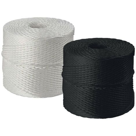 12KG SPAGO IN POLIPROPILENE Titolo 300 - Ã˜ 3 mm. ca. - nero