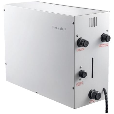 [12Kw] Steamplus Générateur de vapeur pour Hammam à usage domestique vidange automatique