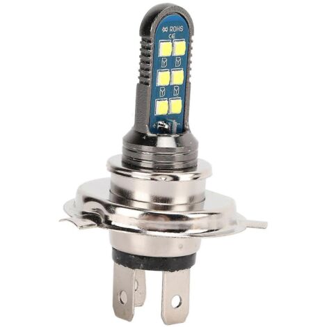 12LED H4 Phare LED Moto Moto Électrique 3 Griffes Lampe Avant IP68 1080LM 6000K