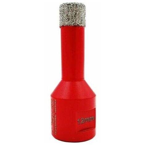 12mm Diamond Drill Bits Core Bits with M14 Thread for Dry Drilling in Porcelain Tile Granite Marble