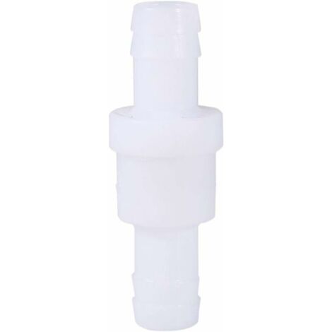 12mm Integrated Plastic Check Valve, Check Valve for Water, Fuel, Liquids, Air