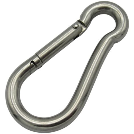 12MM Zinc Plated Carbine Hook - Marine Snap Gate Rope Karabina BZP