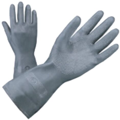 12PAIA GUANTI IN NEOPRENE NERI TAGLIA 8 PICCOLA RIF.72180