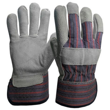 12PAIA GUANTI IN PELLE CROSTA BOVINA  tg. 11