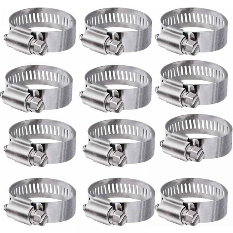 Image of Cyslmuk - 12pcs (16-25mm) 304 Stainless&hellip;