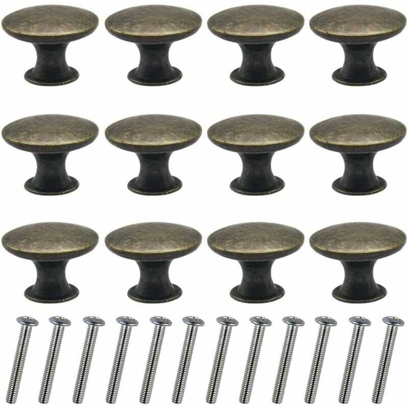 Bares - 12pcs 30mm Manopole per cassetti vintage