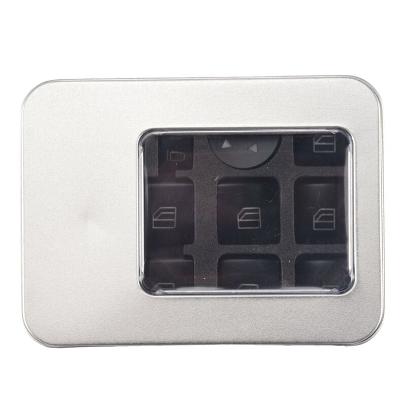 Image of 12PCS AutotüR Armlehne Fensterschalter Knopf Verkleidung Aufkleber für ML ein B C E G W204 X166
