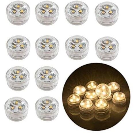 Lot De 12 Bougie Led Rechargeable Bougie Électrique Led Flamme Vacillante Avec Station De Charge