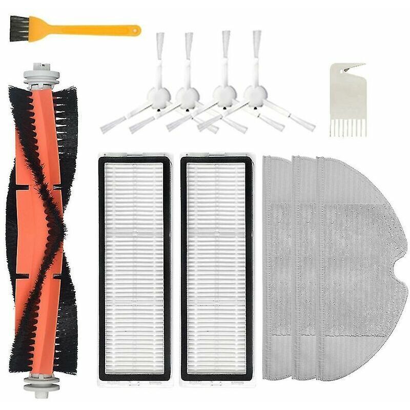 12pcs For Xiaomi Dreame F9 Robot Vacuum Cleaner Main Brush Parts thsinde