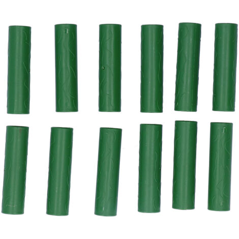 12PCS Garden Stake Connecting Pipe Vines Climbing Plant Support Stakes Connectors16mm Inner Diameter