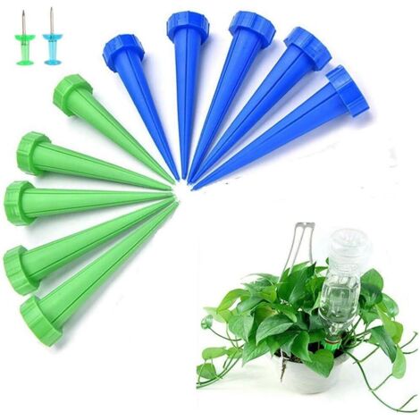 12pcs Pointe d'Arrosage Automatique, Système Goutte à Goutte pour Plantes, Jardin et Maison (Bonus 2 Punaises)