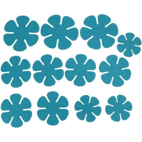 12Pcs Pot Pan Protector Felt Stacking Pads Cookware Dividers Separators Set Kitchen Supplies Lake Blue