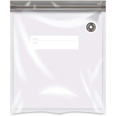 12PCS Sac sous-Vide Réutilisables Sacs de Conservation Sacs sous-Vide Alimentaires Sac Congelation Sac Stockage pour Fruits Viande Poissons Pain