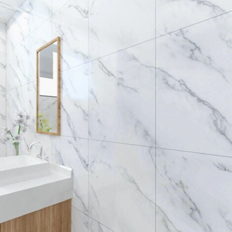 LIVINGANDHOME 12Pcs Self-adhesive PVC Flooring Tiles