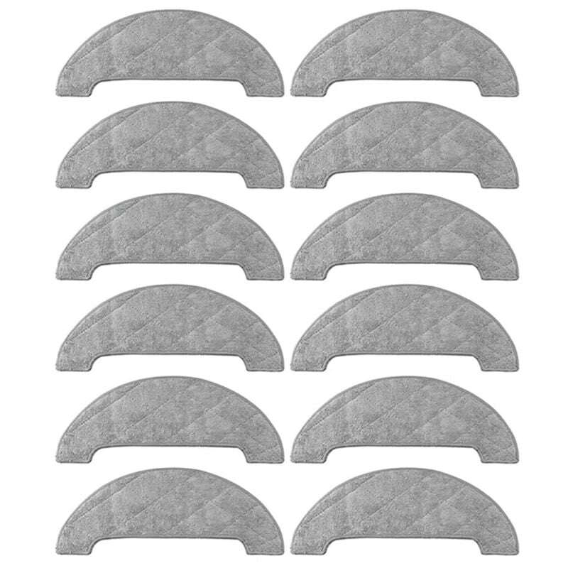 Image of 12PCS Vakuum Zubehör Mopp Pads Ersatz Armaturen für L11