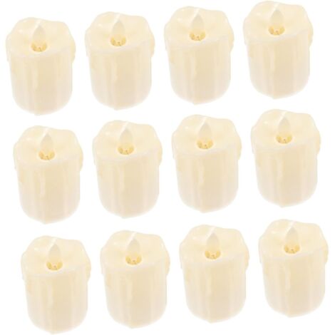 12pièces Bougies Led Électriques Simulées De Lampes