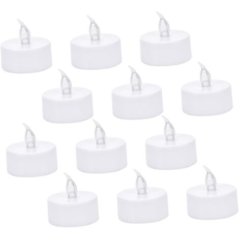 12pièces Bougies LED Électroniques sans Flamme Bougies