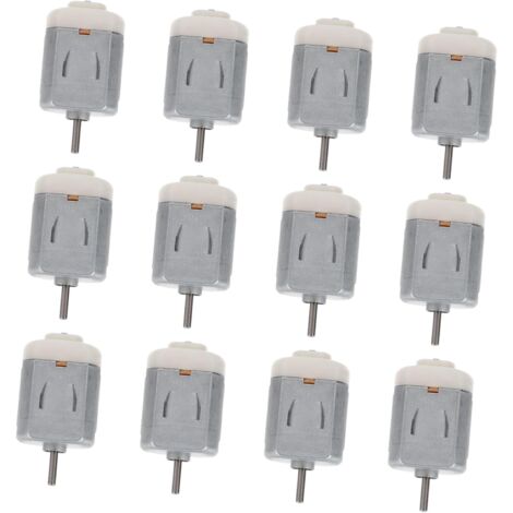12pièces Mini Ventilateurs DC Moteurs pour Jouets Garçon Fille Moteurs à