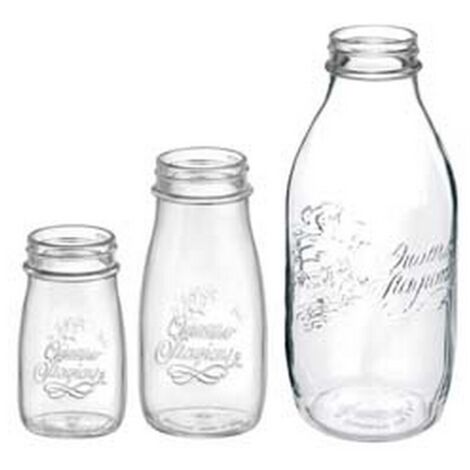 12PZ BOTTIGLIA VETRO QUATTRO STAGIONI -  MM.56 ML.200