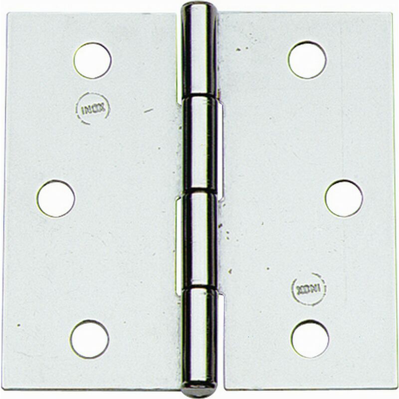 12PZ cerniera inox quadra art. 121IN 2 MM.50