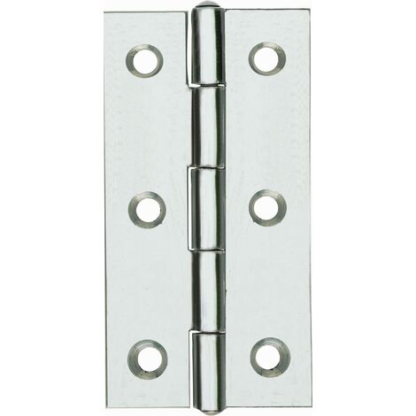 12PZ CERNIERA INOX STRETTA/120IN 2 MM.50X31