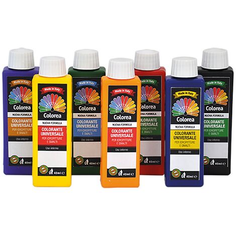 12PZ COLOR-ANTE UNIVERSALE 'COLOREA' ML. 40 - N.60 MARRONE