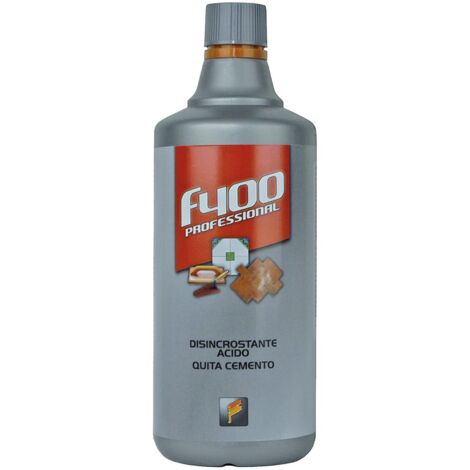 12PZ DISINCROSTANTE ACIDO FORTE PER CEMENTO F400 1 LT