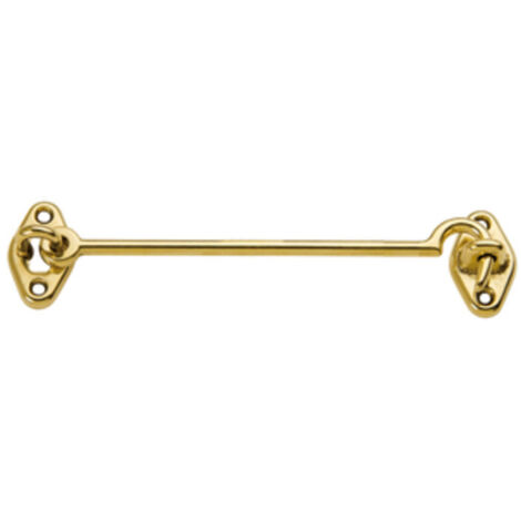 12PZ GANCI FERMAFINESTRE OTTONE MM.160