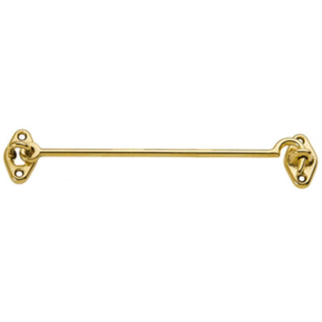12PZ GANCI FERMAFINESTRE OTTONE MM.200