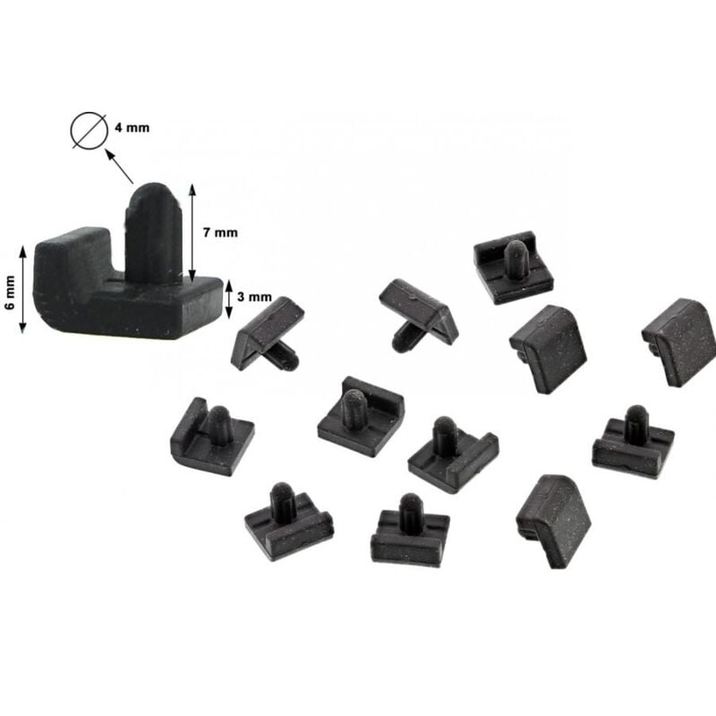 12pz Gommini Poggia Griglia Proteggi Griglia Piano Cottura Electrolux Aeg Rex