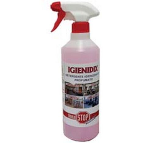 12PZ IGIENIDIX DETERGENTE IGIENIZZANTE PRONTO ALL'USO  - ml.750