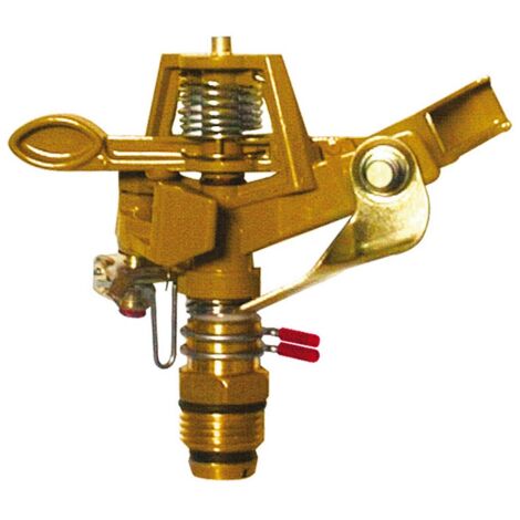 12PZ IRRIGATORE A SETTORE IN ZINCO/OTTONE  mis. 1/2 M