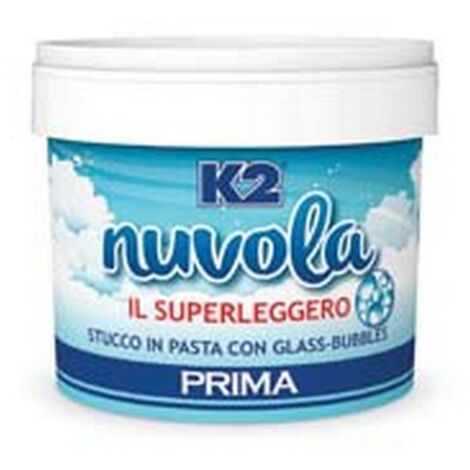 12PZ K2 NUVOLA STUCCO IN PASTA SUPERLEGGERO IN BARATTOLO - ml.0,500