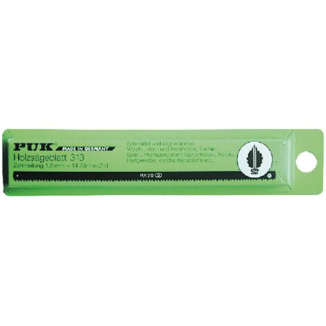 12PZ LAMA PER LEGNO ORIGINALE 'PUK' mm 150
